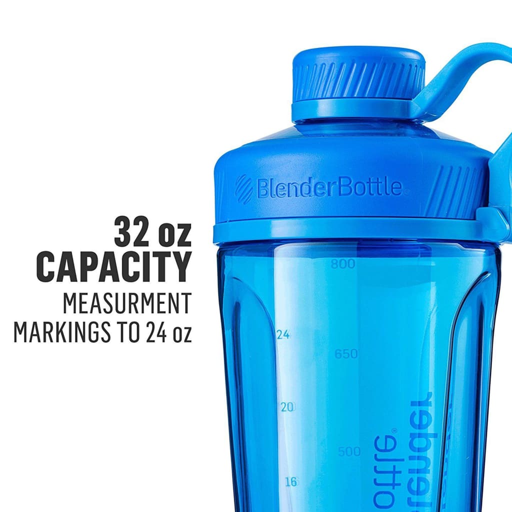 

BlenderBottle Shakebeker Radian 940 ml cyaan