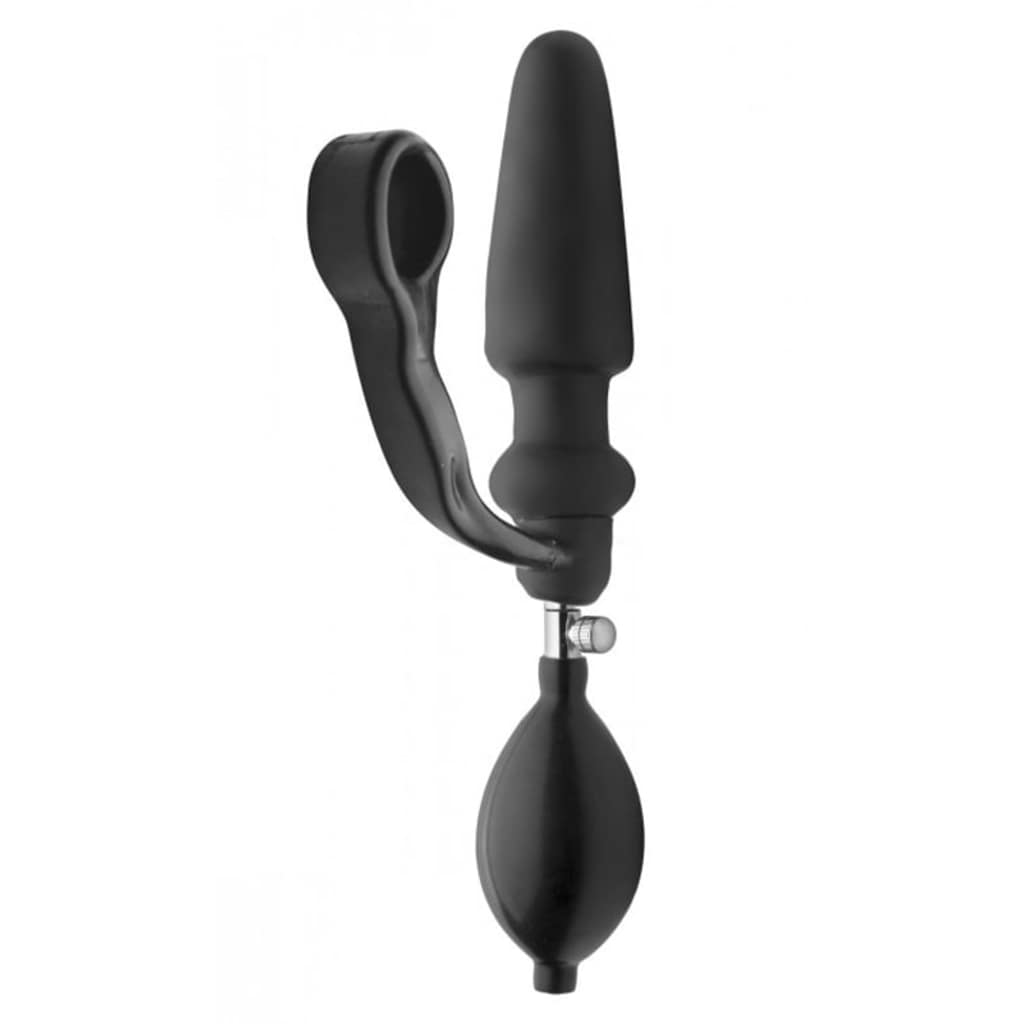 XR Brands - Master Series Exxpander Inflatable Plug With Cock Ring