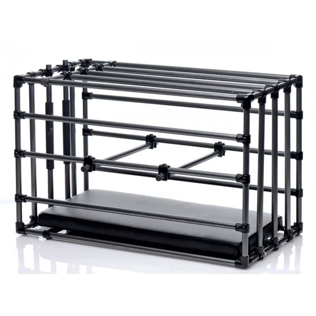 Afbeelding XR Brands - Master Series Kennel Adjustable Puppy Cage with Padded Board door Vidaxl.nl