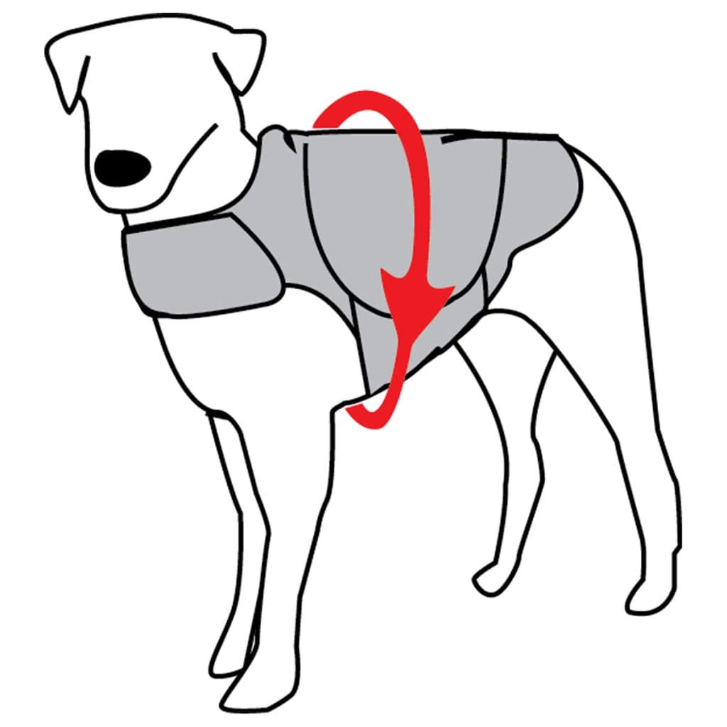 ThunderShirt Camisola anti-ansiedade p/ cães cinzento tamanho S 2015