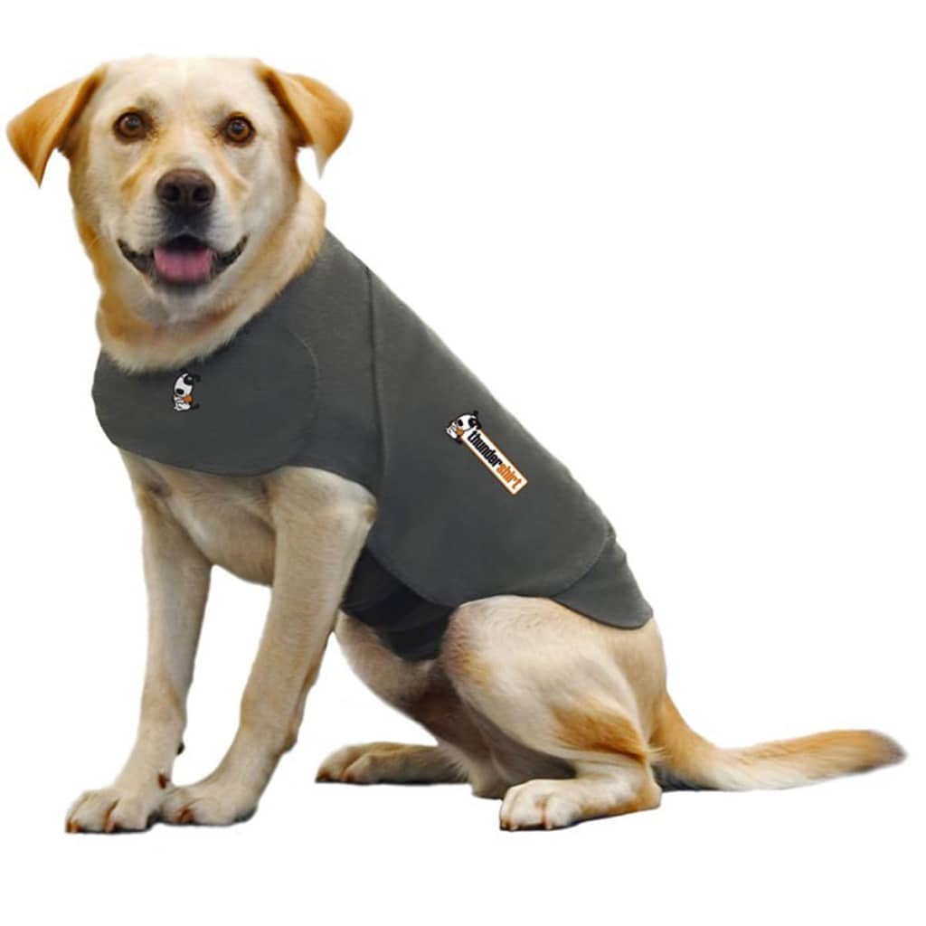 Thundershirt voor angstige hond grijs Large