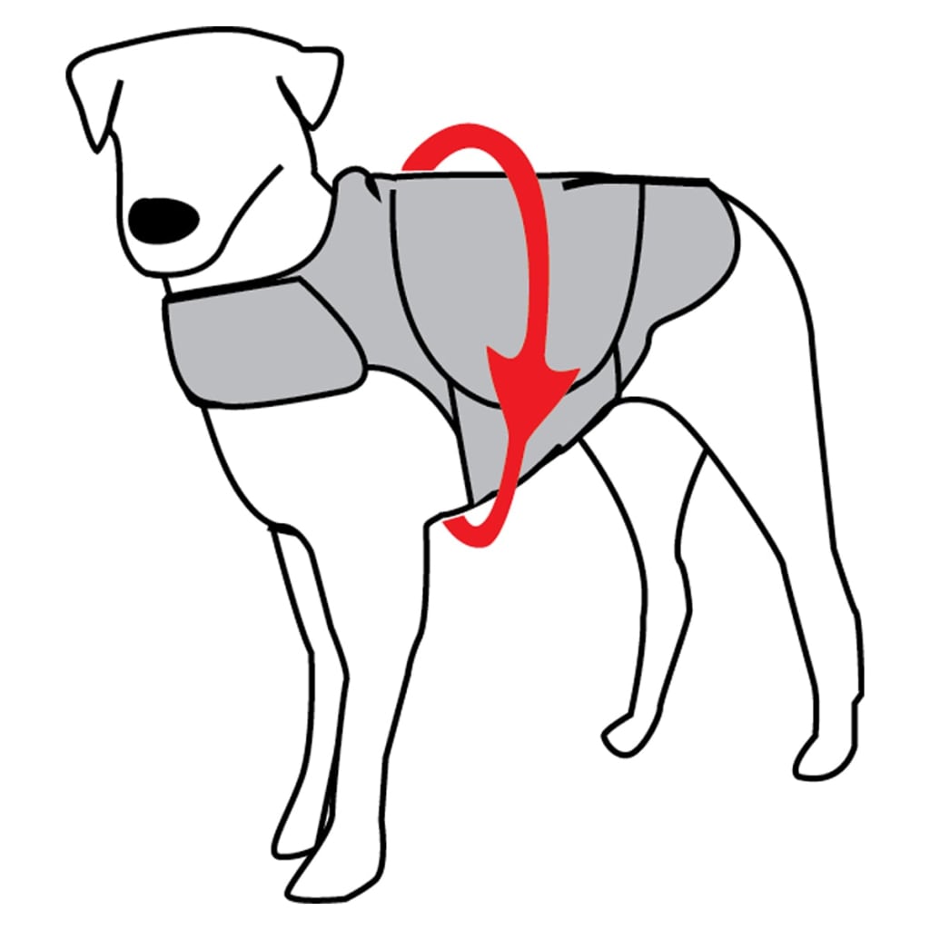 ThunderShirt angstjakke til hunde XL grå 2018