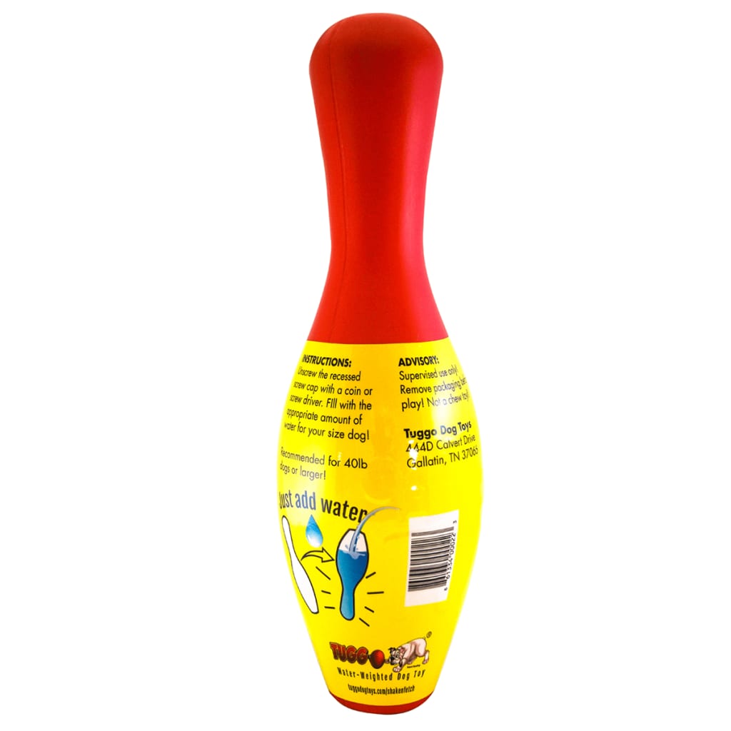 

Tuggo Hondenspeelgoed bowlingkegel Shake N Fetch rood maat L 17618