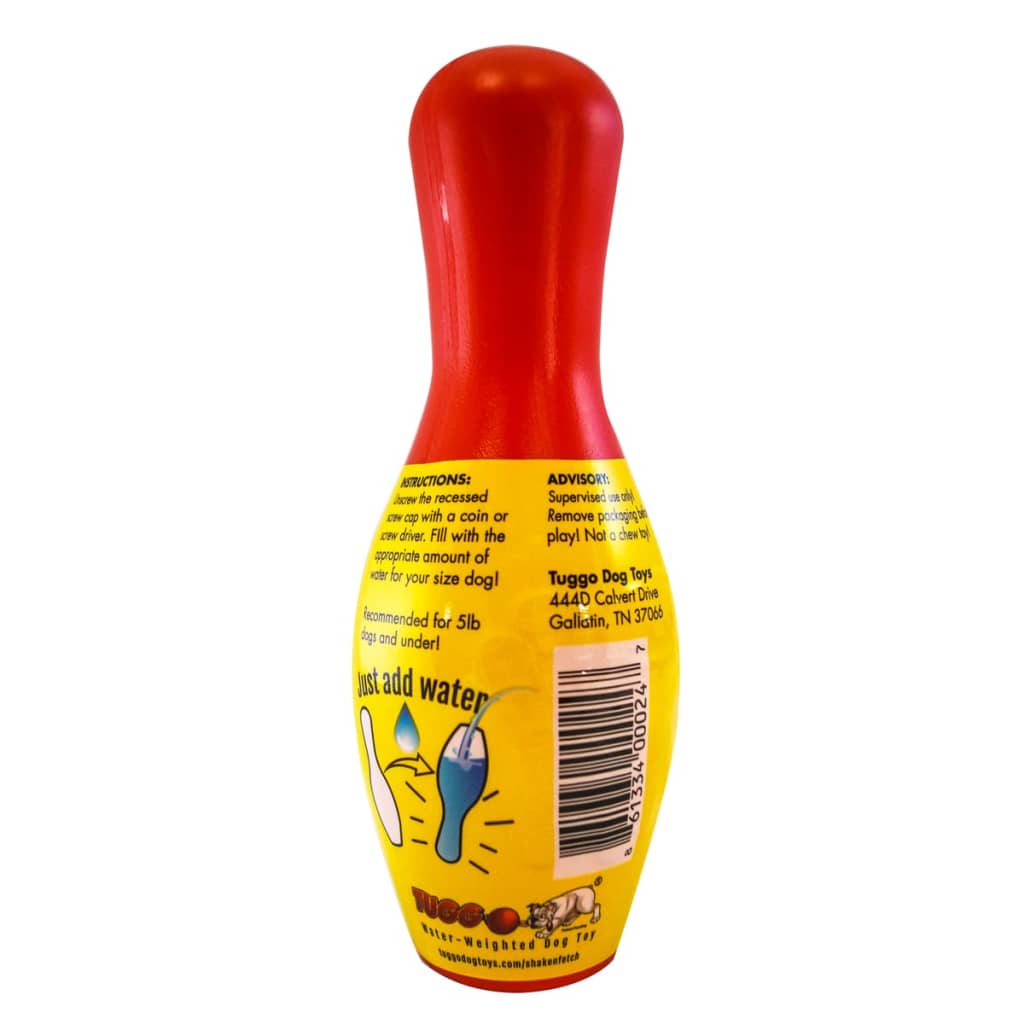 

Tuggo Hondenspeelgoed bowlingkegel Shake N Fetch rood maat S 17620