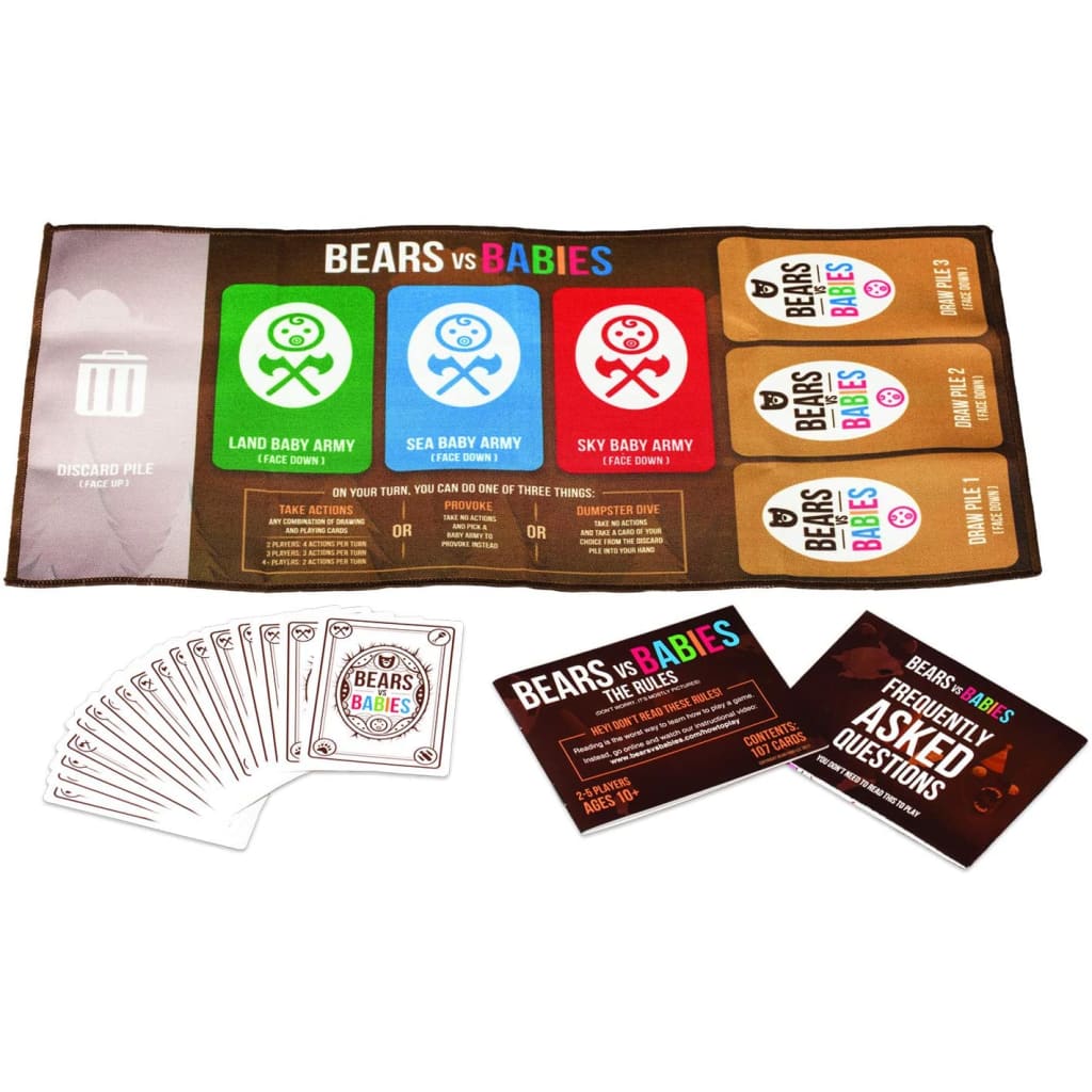 Exploding Kittens kaartspel Bears vs Babies (en)