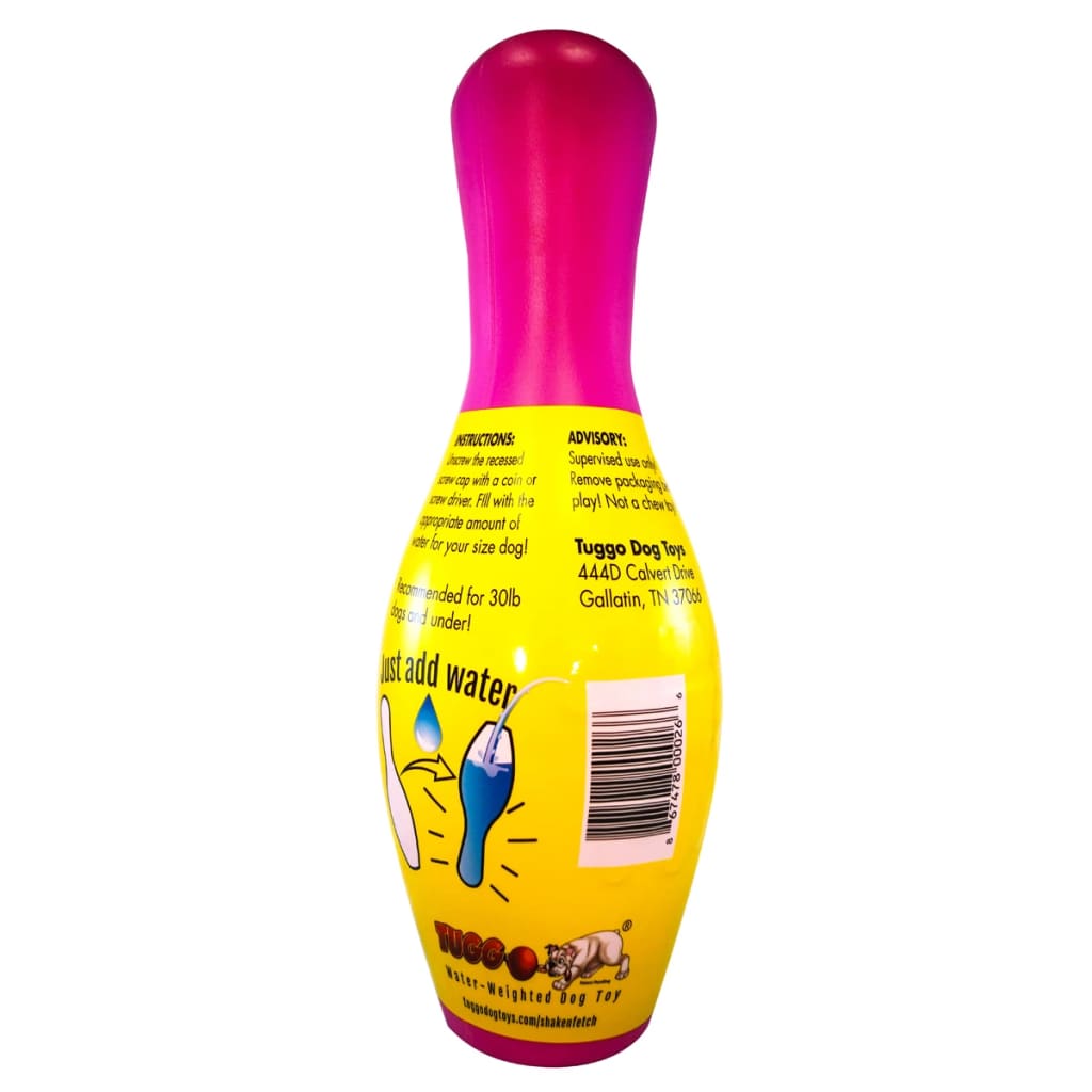 

Tuggo Hondenspeelgoed bowlingkegel Shake N Fetch roze maat M 17627