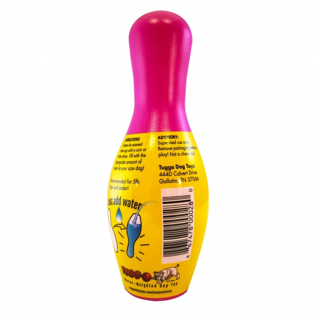 

Tuggo Hondenspeelgoed bowlingkegel Shake N Fetch roze maat S 17628