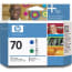 Hp 70 C9408A Inktcartridge Blauw Groen hp kopen in de aanbieding
