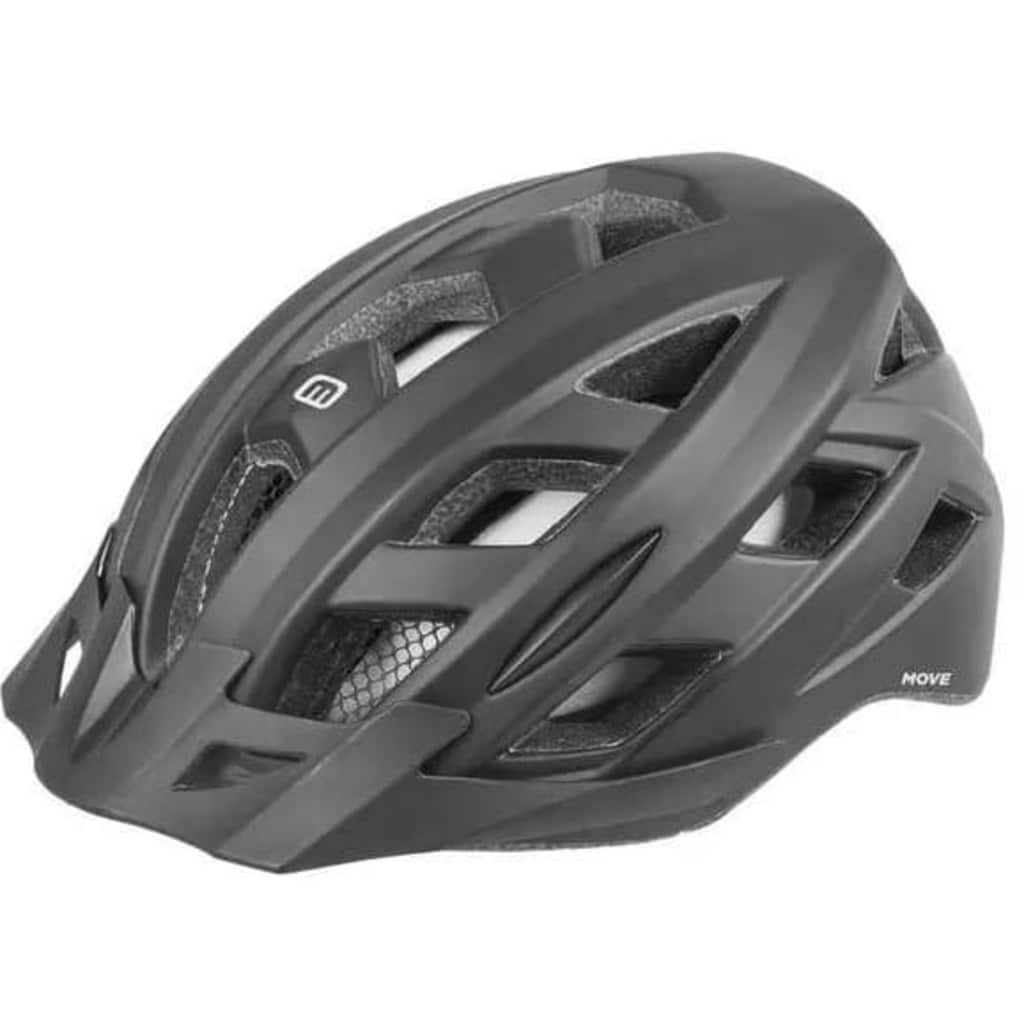 Mighty helm unisex zwart maat 58-63 cm