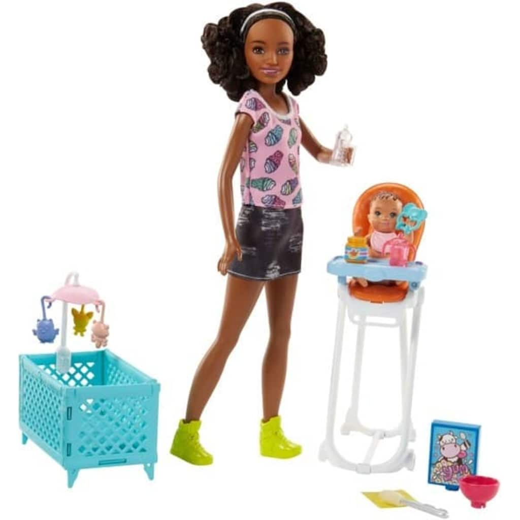 Mattel Barbie Babysitter Eetstoe