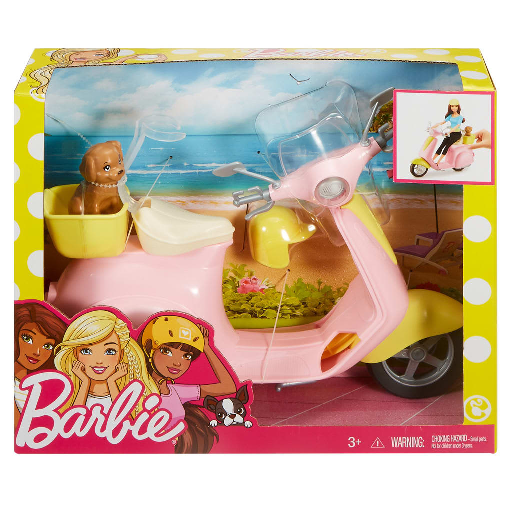 Afbeelding Mattel Barbie Scooter met Pup door Vidaxl.nl