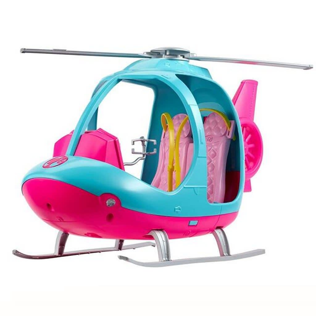 Afbeelding Barbie helikopter Travel meisjes roze door Vidaxl.nl