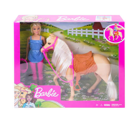 barbie con el caballo