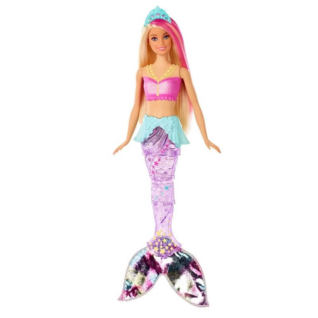 Afbeelding Barbie Dreamtopia Twinkelende Lichtjes Zeemeerminnenpop door Vidaxl.nl