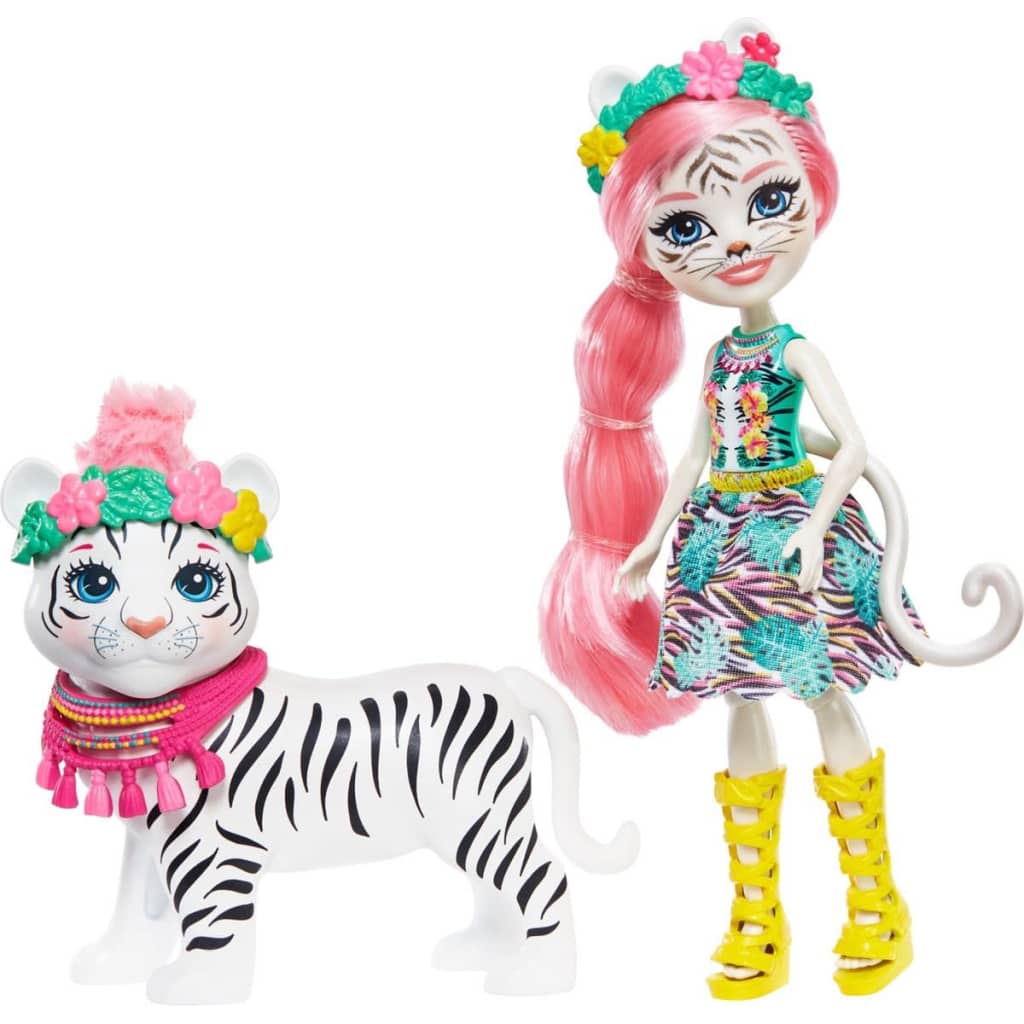 Mattel speelset Enchantimals - Tadley Tiger & Kitty 2-delig
