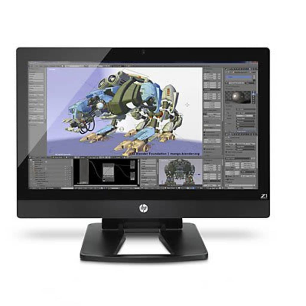 Afbeelding HP Z1 G2 27'' LED Xeon E3-1226V3 8GB 256SSD HD4600 W7/W8PRO door Vidaxl.nl