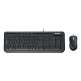 Microsoft Wired Desktop 600, tangentbord m mus, nordisk, USB, svart
