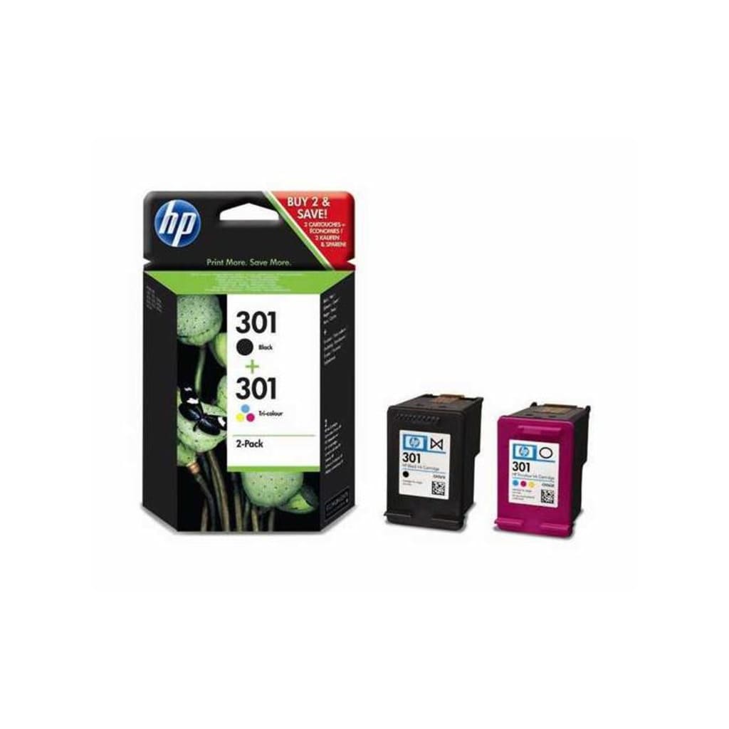 HP 301 Combo-pack zwart en kleur Cartridge