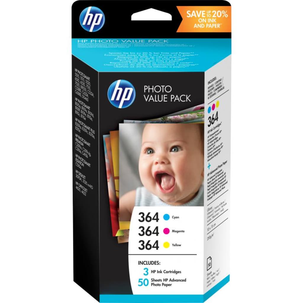 Afbeelding HP 364 Multipack fotovoordeel kleur Cartridge door Vidaxl.nl