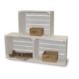 Stylingathome Obstkisten weiß 3er set