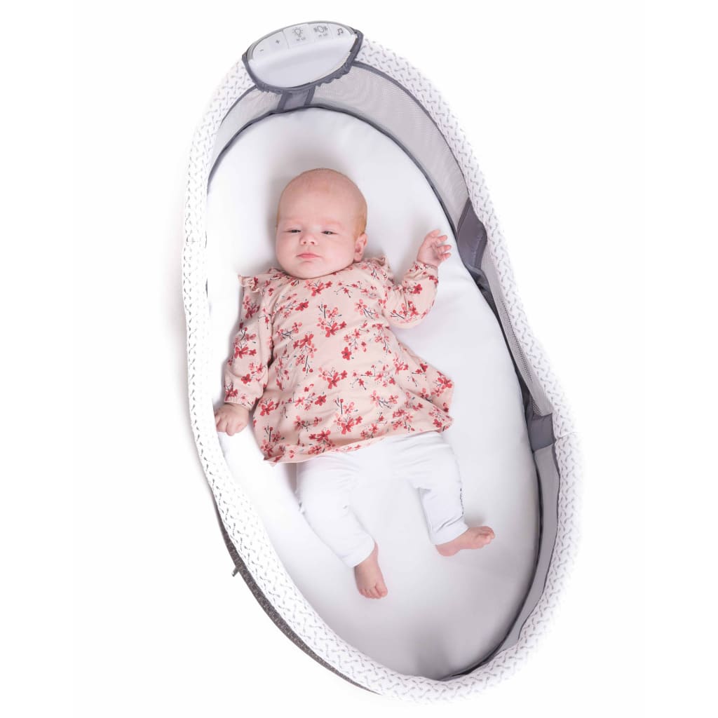 Culla B-Baby Con Luci Pieghevole Grigio Bo Jungle 17 width=274