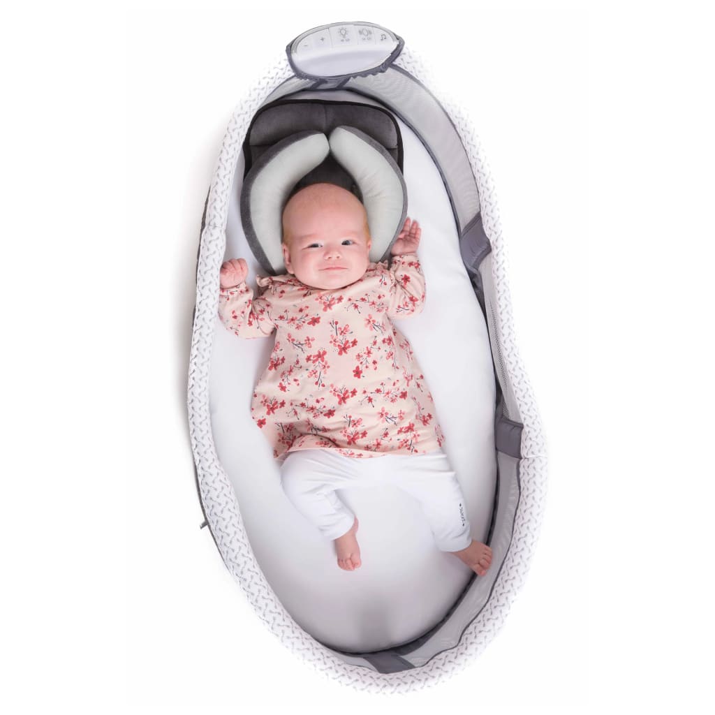 Culla B-Baby Con Luci Pieghevole Grigio Bo Jungle 18 width=274