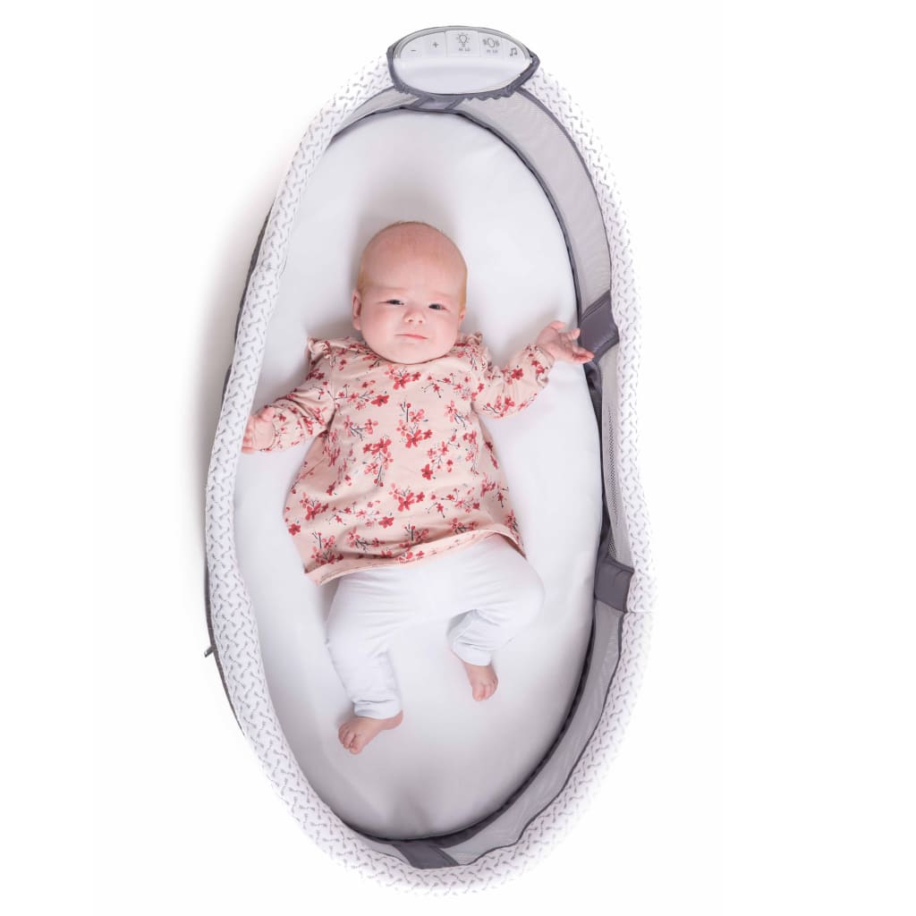 Culla B-Baby Con Luci Pieghevole Grigio Bo Jungle 19 width=274