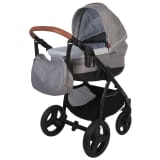 Bo Jungle B-Zen Poussette / Landau 4-en-1 Gris clair B700505