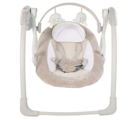 Bo Jungle Transat pour bébé B-Portable Dolphy Taupe