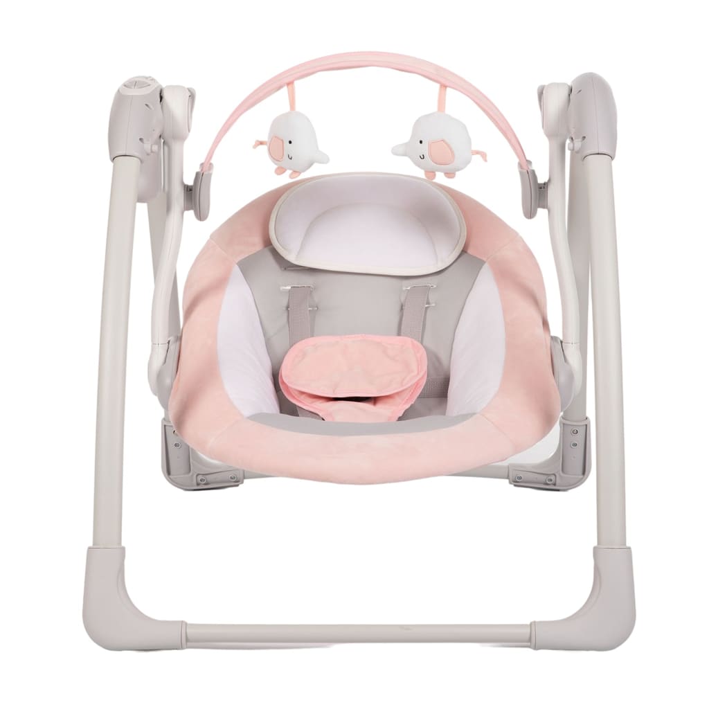 B-Portable Swing Dolphy Grey Pink