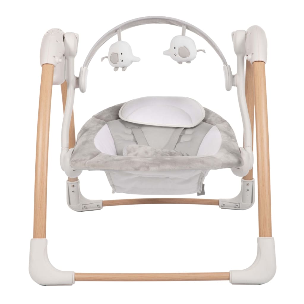 Transat Pour Bébé Portable Dolphy Naturel Et Blanc Pur Bo Jungle 16 width=274
