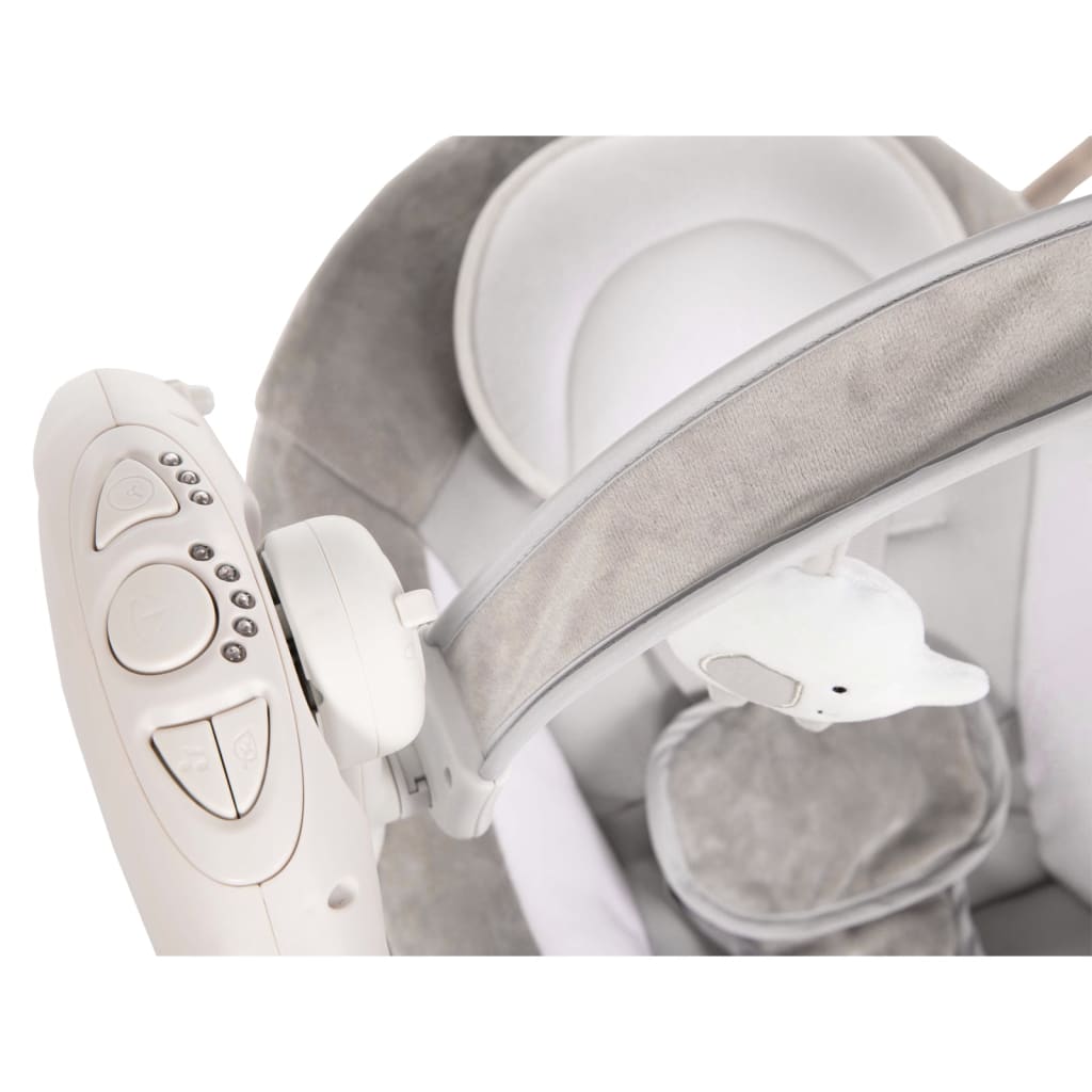 Transat Pour Bébé Portable Dolphy Naturel Et Blanc Pur Bo Jungle 21 width=274