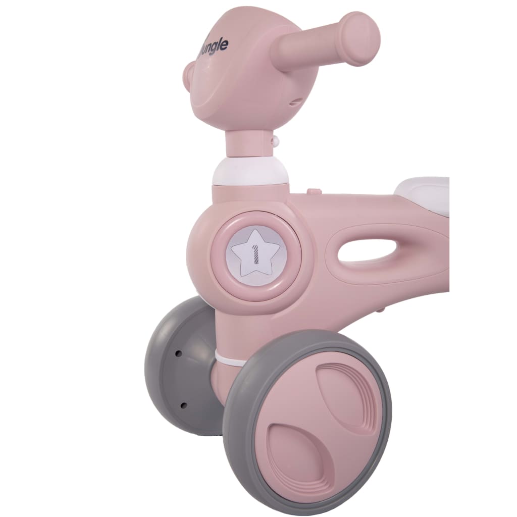 Rowerek chodzik dla dzieci B-Bike Jumpy, różowy