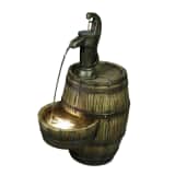 Fontein wijnvat L37xH80xB50
