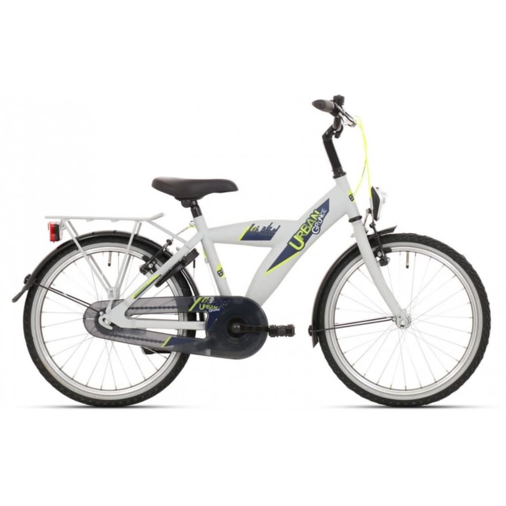 Bike Fun Urban 20 Inch 33 cm Jongens Terugtraprem Grijs