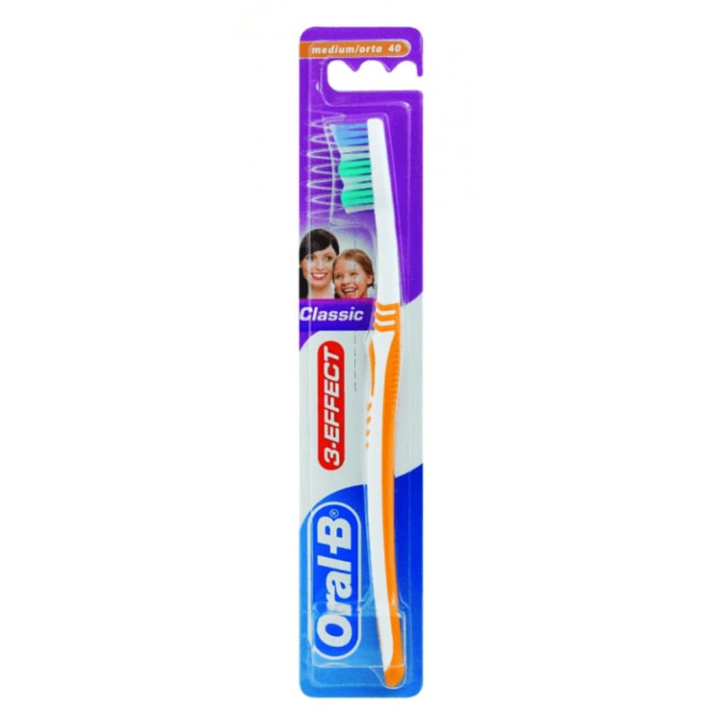 Afbeelding Oral B Oral-B tandenborstel - Classic 3-Effect 40 Medium door Vidaxl.nl