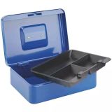 DECAYEUX - Coffret à monnaie métallique bleu