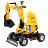 FALK Ride-on Bau Bagger mit Helm 110