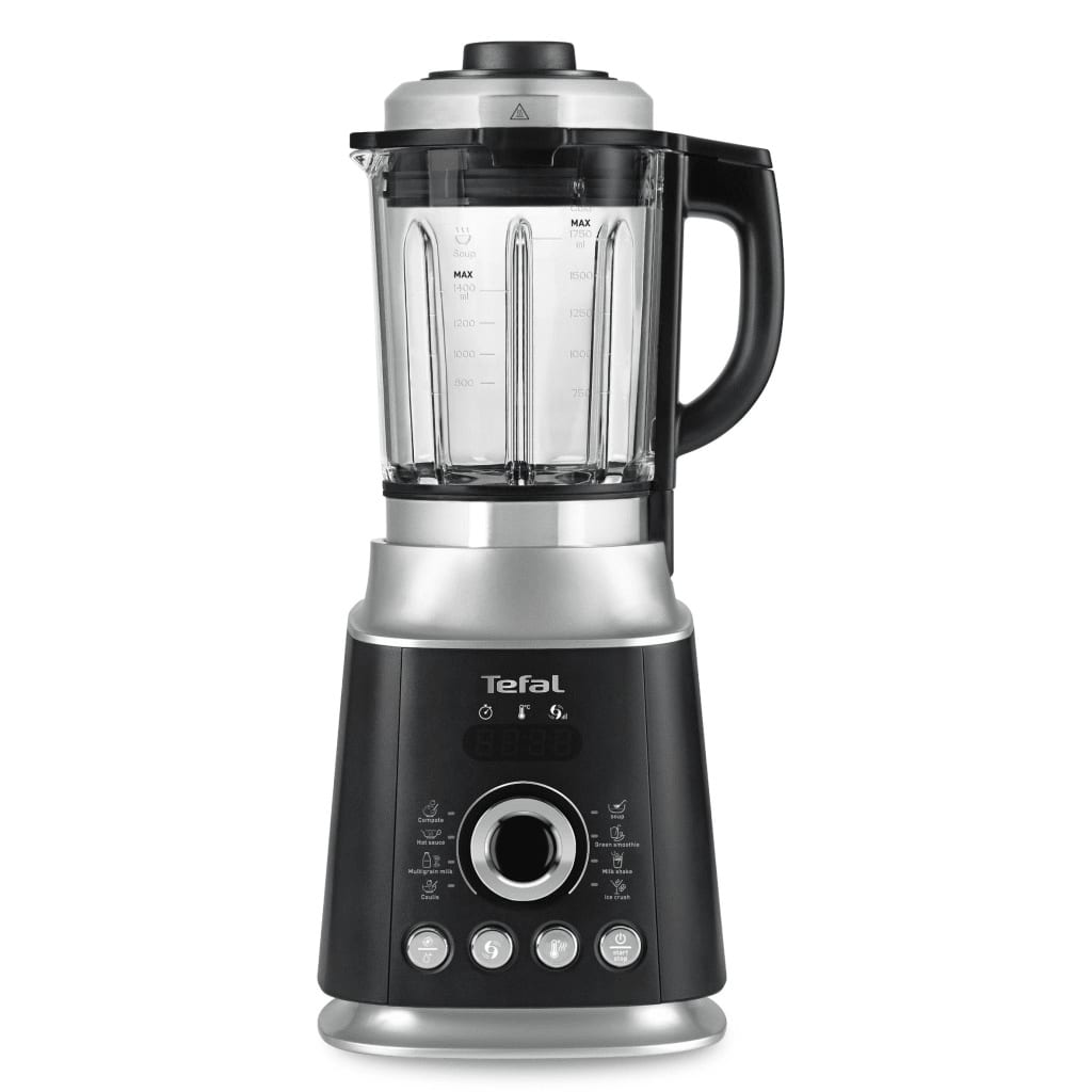 Tefal BL962B Ultrablend Cook Blender 1300W 1.75L Glas/Zilver/Zwart