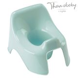 Plaspotje ergonomisch gevormd potje PULMAN celadon groen