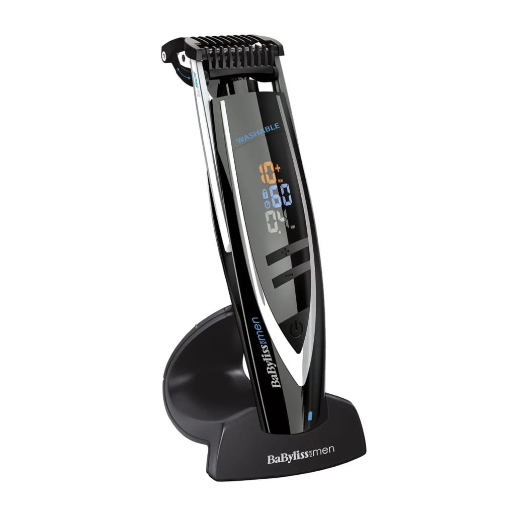 BaByliss E886E Zwart baardtrimmer Zwart