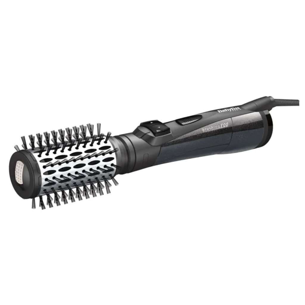 Afbeelding BaByliss AS551E Warme borstel 800W Zwart krultang Zwart door Vidaxl.nl