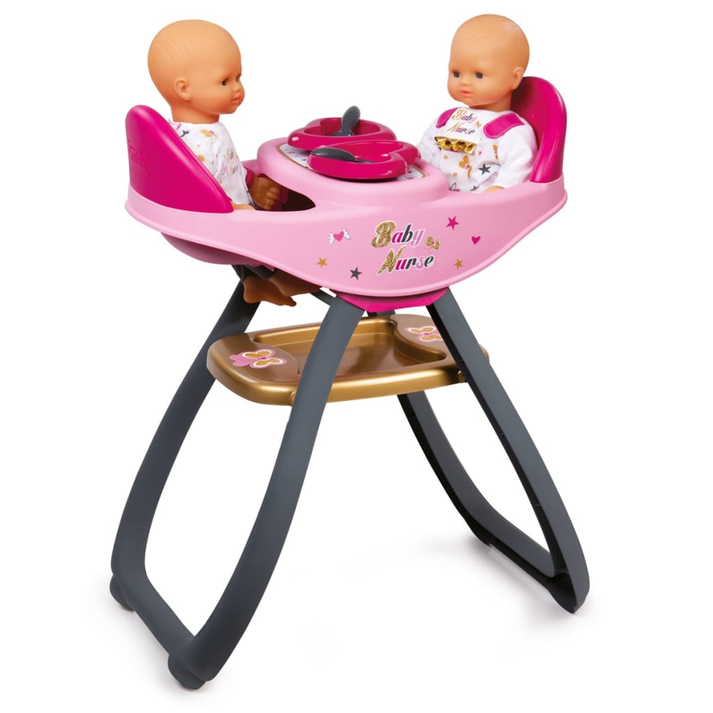Smoby Baby Nurse Kinderstoel tweeling 34x29x58 cm 220315 online kopen