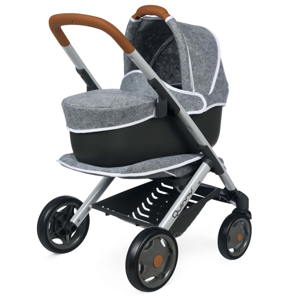 Afbeelding Poppenwagen Smoby Quinny 3-in-1 Grijs (5523104) door Vidaxl.nl