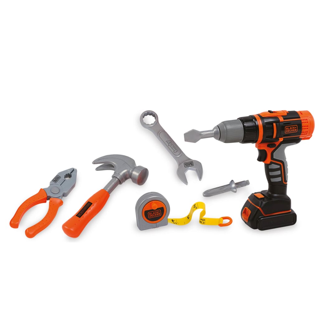 

Smoby Gereedschapstas BLACK+DECKER 26x6x29 cm 360104