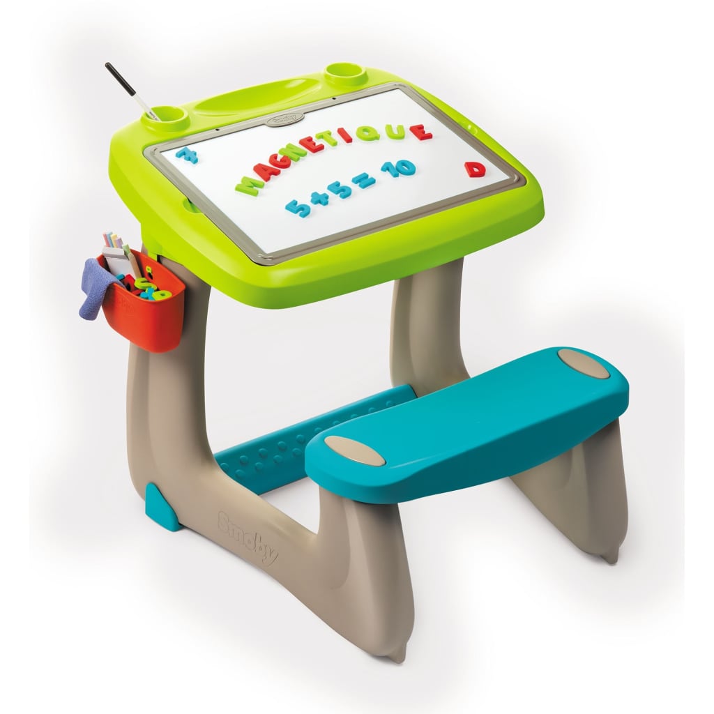 

Smoby Bureau verstelbaar Little Pupils groen en blauw