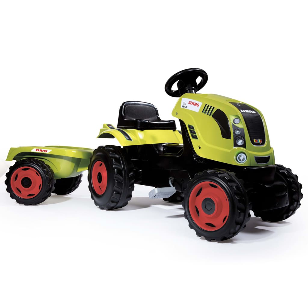 Afbeelding Smoby Claas Farmer XL Traktor + Aanhangwagen door Vidaxl.nl