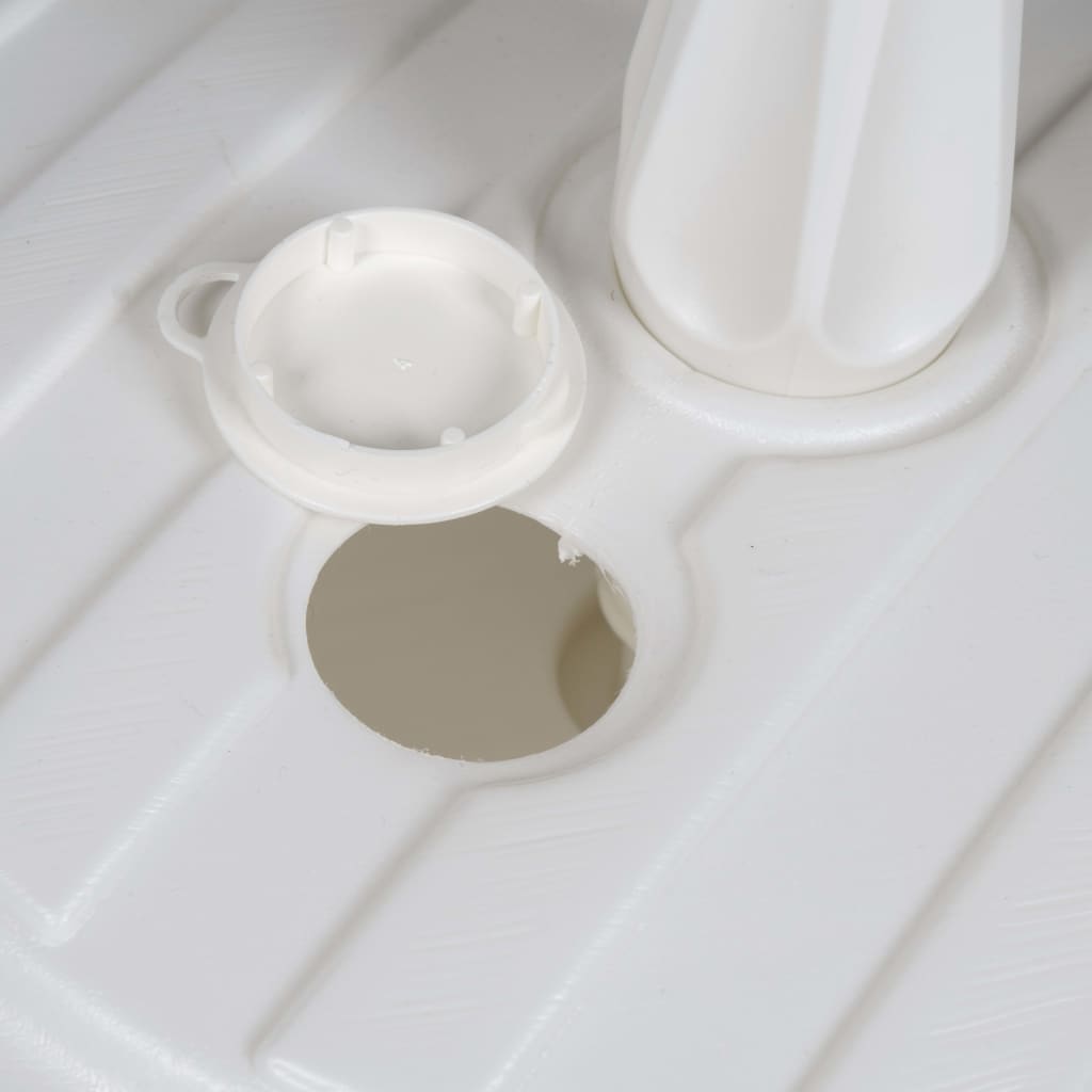 Parasol Base Plastic White EDA 15 width=274