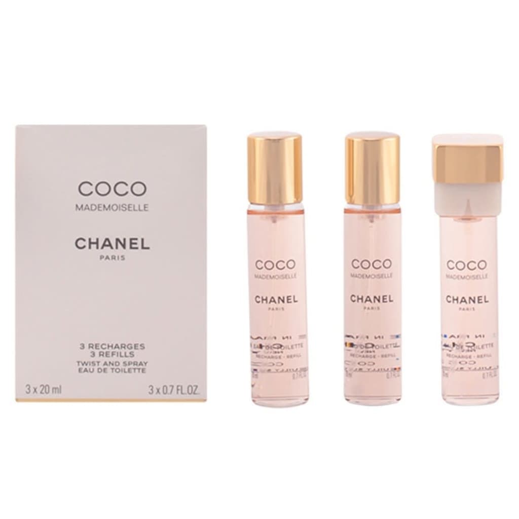 Onbekend Damesparfum Coco Mademoiselle Chanel Edt 3 X 20 Ml huismerk kopen in de aanbieding