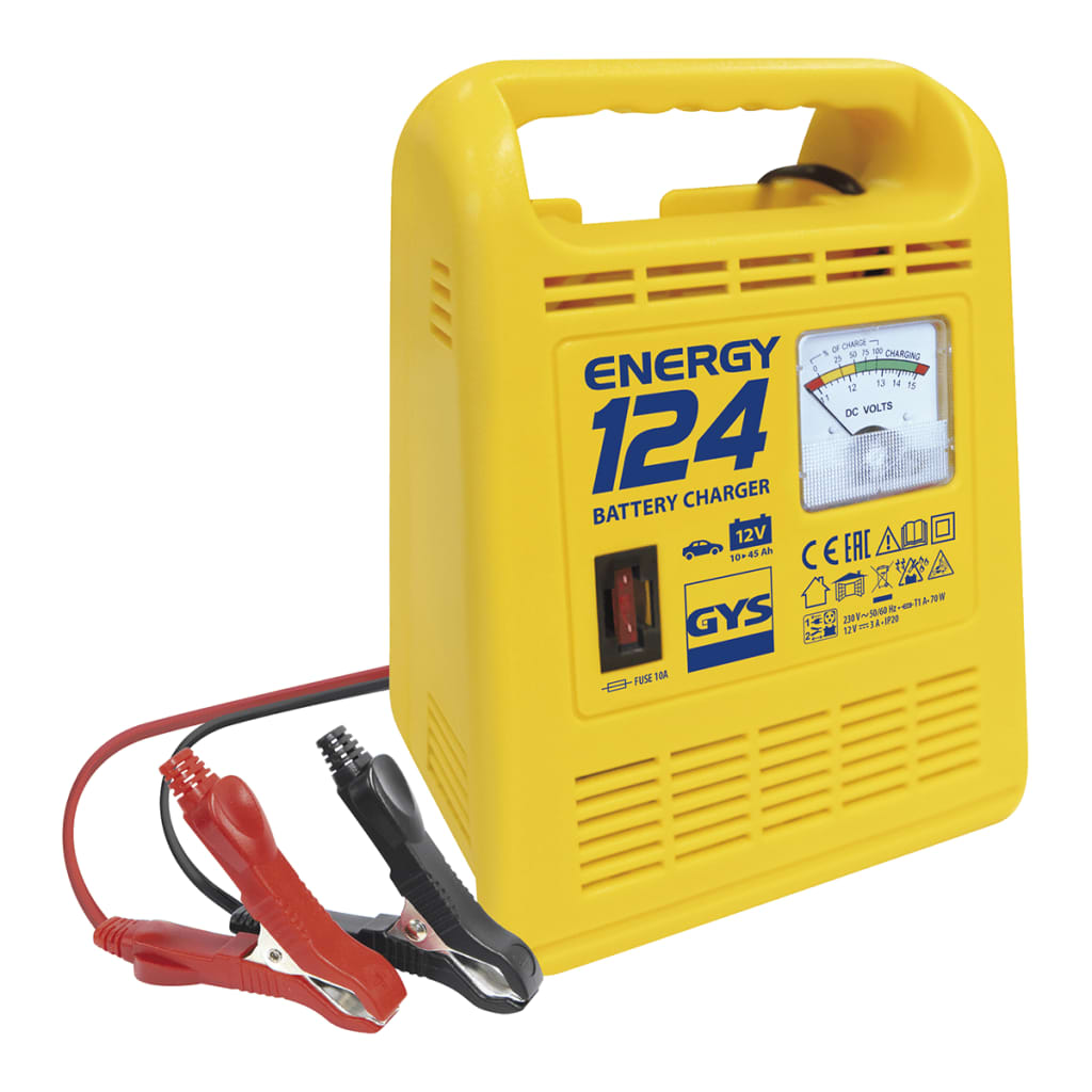 GYS Acculader Energy 124 10-45 Ah 70 W